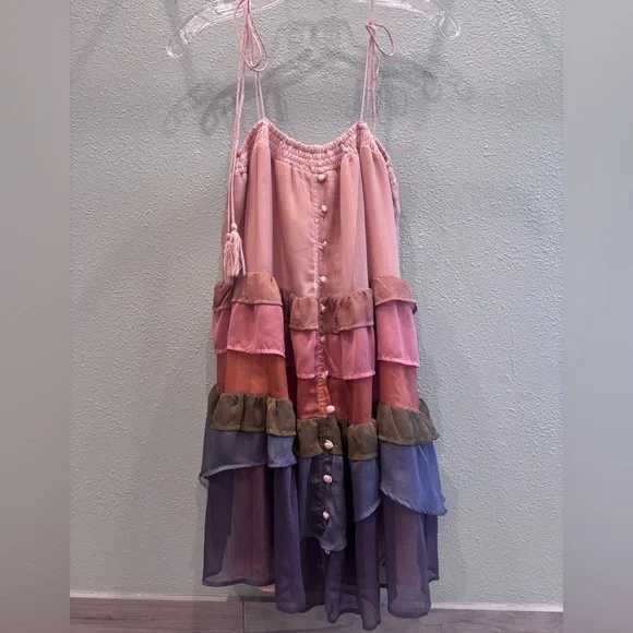 Colorful Storia Flowy Swing Dress - Picture 3 of 7